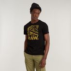 G-STAR® RAW. Construction T-Shirt Black