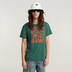 G-STAR® RAW. Construction T-Shirt Green