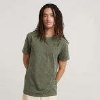 G-Star RAW® Musa Stencil Pigment Dye T-Shirt Green
