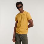 G-STAR® Musa Stencil Pigment Dye T-Shirt Yellow