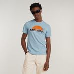 G-Star RAW® Sunrise Slim T-Shirt Light blue