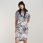 G-STAR® Palm Printed Loose T-Shirt Dress Multi color