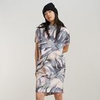 G-Star RAW® Palm Printed Loose T-Shirt Dress Multi color