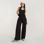 G-STAR® Spaghetti Strap Loose Jumpsuit Black