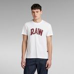 G-Star RAW® Puff RAW Graphic T-Shirt White