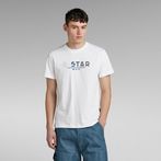 G-Star RAW® Multi Logo Graphic T-Shirt White