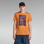 G-Star RAW® Camo Box Graphic T-Shirt Orange