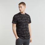 G-Star RAW® Calligraphy Allover T-Shirt Multi color