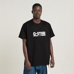 G-STAR® Unisex Line Script Loose T-Shirt Black