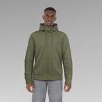 G-Star RAW® Hooded Zip Sweater Green
