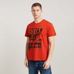 G-Star RAW® Underground Graphic T-Shirt Red