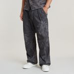 G-STAR® Palm Pleated Denim Hose Grau