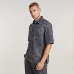 G-Star RAW® Slanted Double Pocket Regular Shirt Grey