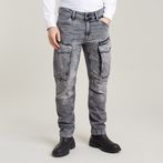 G-Star RAW® Rovic Zip 3D Regular Tapered Denim Pants Grey