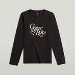 G-STAR® Top Slim para Niñas Negro