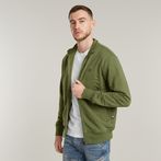 G-Star RAW® Track Sweater Jacket Green