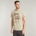 G-STAR® Bright Graphic T-Shirt Beige