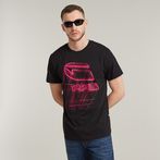 G-Star RAW® Bright Graphic T-Shirt Black