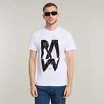 G-Star RAW® Raw Denim Illustration T-Shirt White