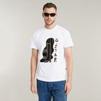 G-STAR® Hair Illustration T-Shirt White