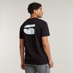 G-STAR® Burger Back Print T-Shirt Black