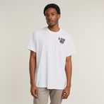 G-Star RAW® Engine Back Graphic Loose T-Shirt White