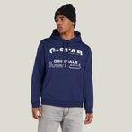 G-STAR® Originals Hooded Sweater Medium blue