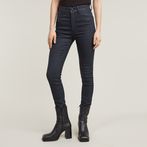 G-STAR® Jean Kafey Ultra High Skinny Bleu foncé