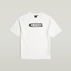 G-Star RAW® Kids T-Shirt Raglan Loose White
