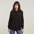 G-STAR® Half Placket Top Black