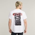 G-STAR® Scaffolding Back Graphic T-Shirt White