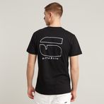 G-STAR® Handwriting Back Print T-Shirt Black