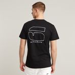 G-Star RAW® Handwriting Back Print T-Shirt Black