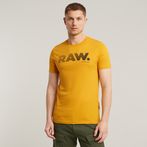 G-STAR® 3D RAW. Logo Slim T-Shirt Yellow