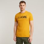 G-Star RAW® 3D RAW. Logo Slim T-Shirt Yellow