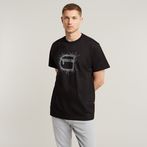 G-STAR® Stitch Burger Logo Loose T-Shirt Black