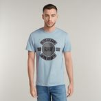 G-Star RAW® Badge Artwork T-Shirt Light blue