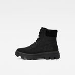 G-STAR® Noxer High Nubuck Sneakers Black side view