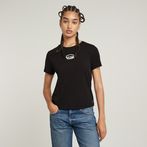 G-STAR® Small Center Logo Top Black