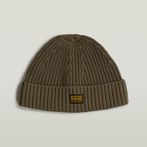 G-STAR® Originals Fisherman Beanie Brown