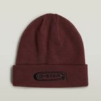 G-STAR® Originals Artwork Long Beanie Red