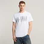 G-STAR® Shattered Graphic T-Shirt White