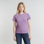 G-STAR® Faux Embro Logo Top Purple