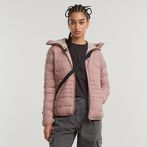 G-STAR® Light Weight Hooded Padded Jacket Pink