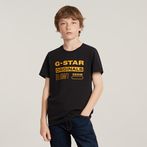 G-STAR® Jongens T-Shirt G-Star Originals Zwart