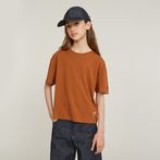 G-STAR® Girls Top Loose Crop Brown