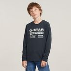 G-STAR® Jungen T-Shirt Regular Dunkelblau