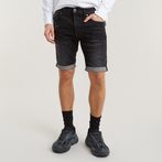 G-STAR® 3301 Slim Denim Shorts Grey