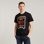 G-STAR® Multicolor Graphic T-Shirt Black
