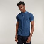 G-STAR® Dunda Overdyed Slim Polo Medium blue